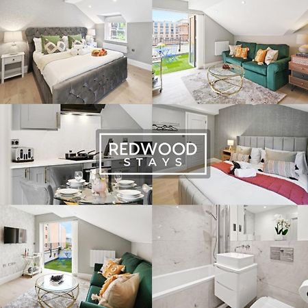 Top Quality 2 Bed 1 Bath Apartments For Contractors By Redwood Stays Reading Exteriör bild