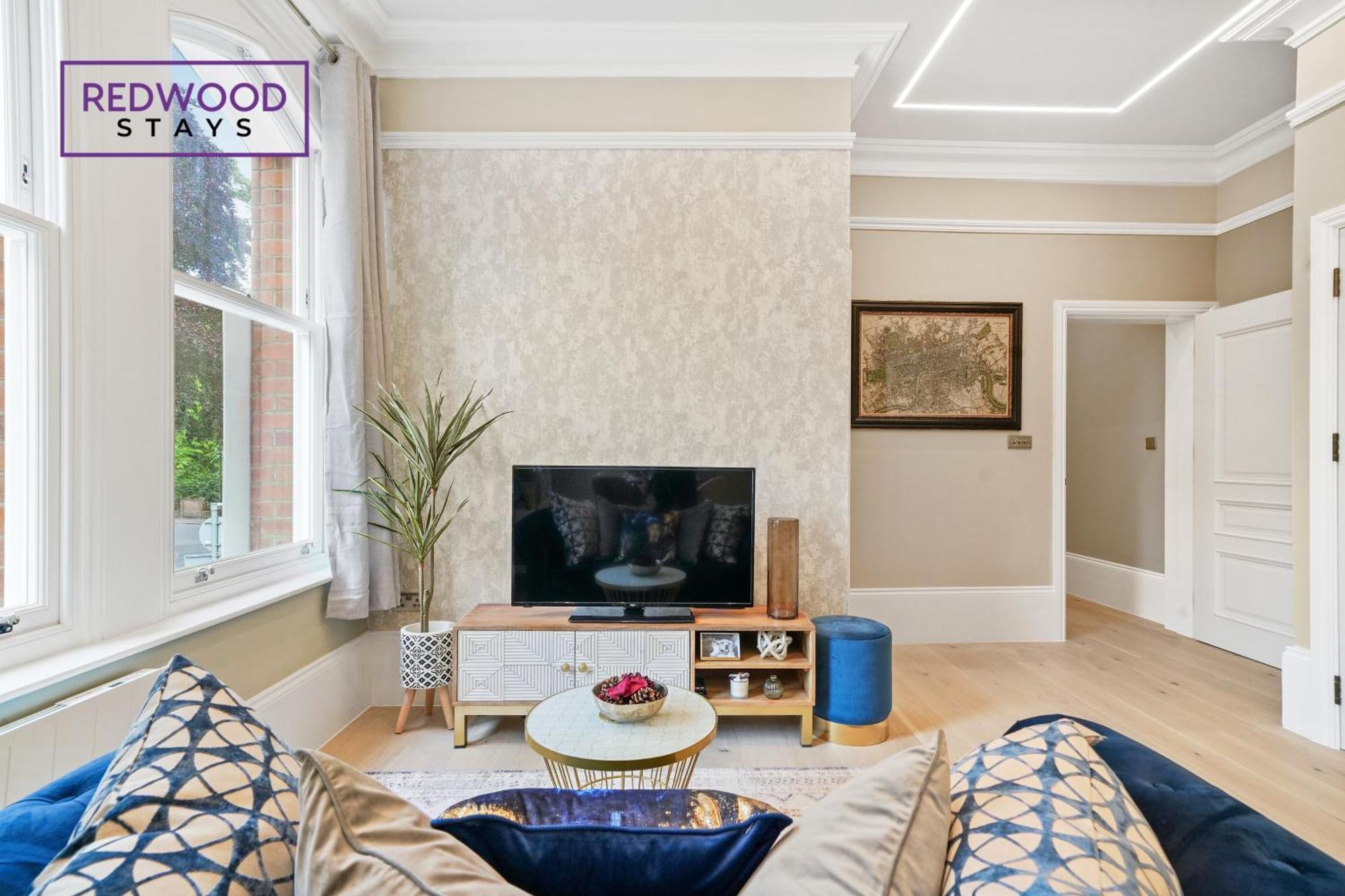 Top Quality 2 Bed 1 Bath Apartments For Contractors By Redwood Stays Reading Exteriör bild