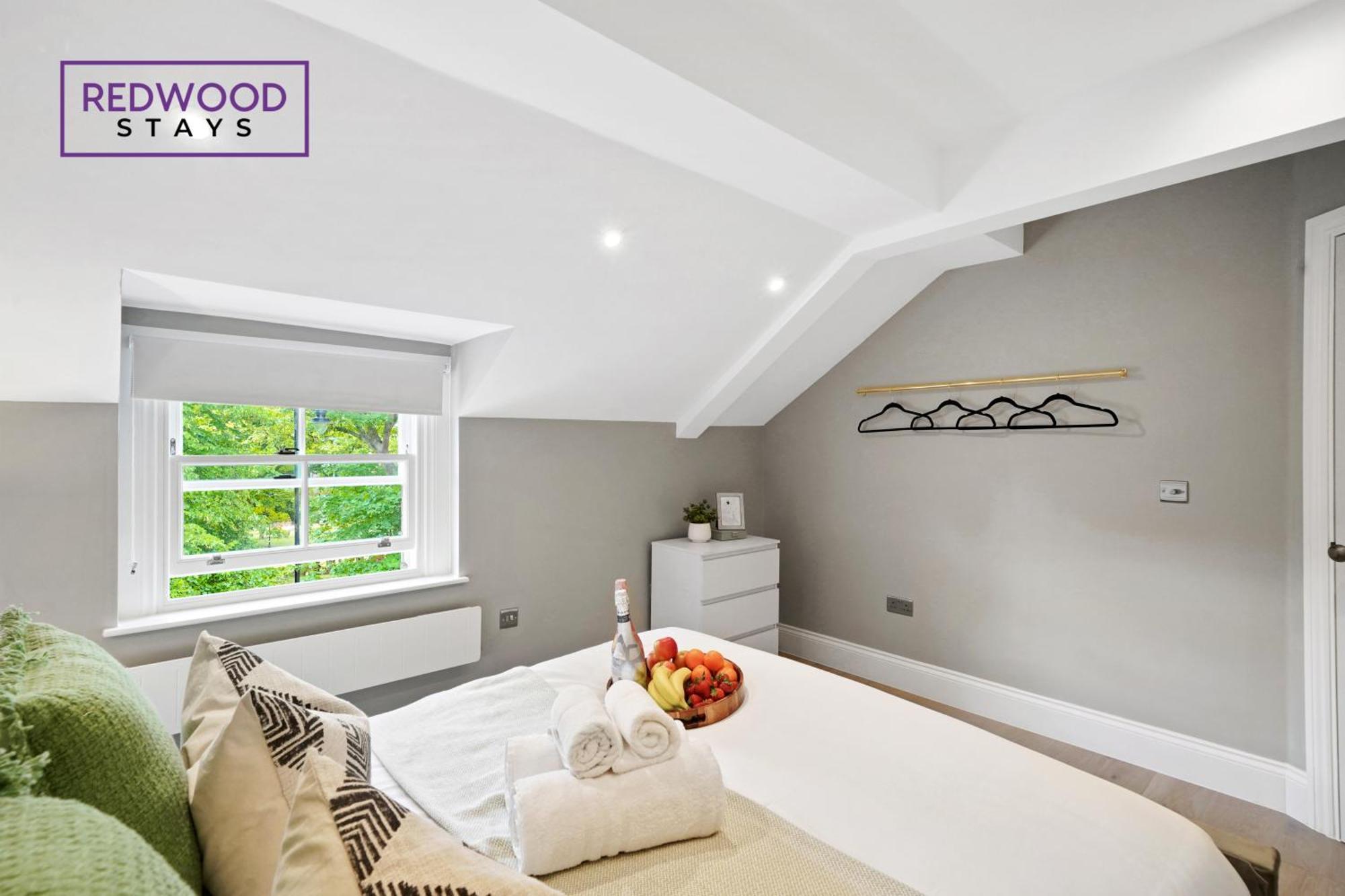 Top Quality 2 Bed 1 Bath Apartments For Contractors By Redwood Stays Reading Exteriör bild