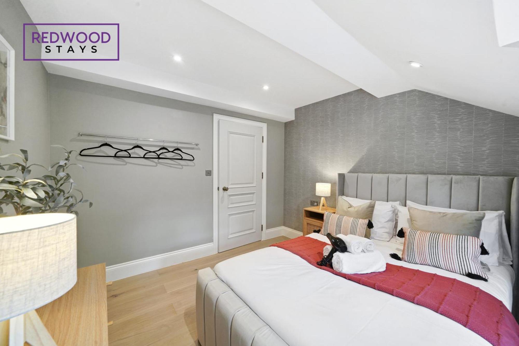 Top Quality 2 Bed 1 Bath Apartments For Contractors By Redwood Stays Reading Exteriör bild