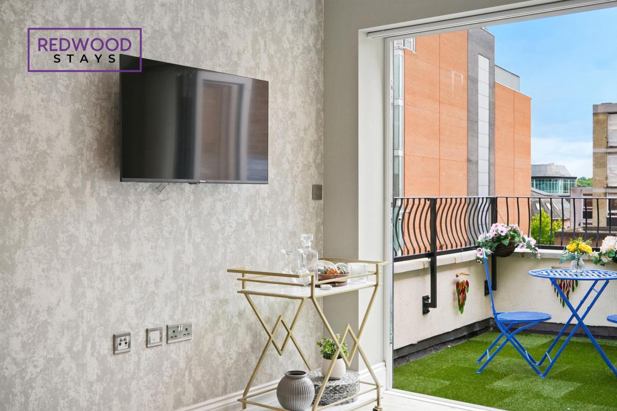 Top Quality 2 Bed 1 Bath Apartments For Contractors By Redwood Stays Reading Exteriör bild
