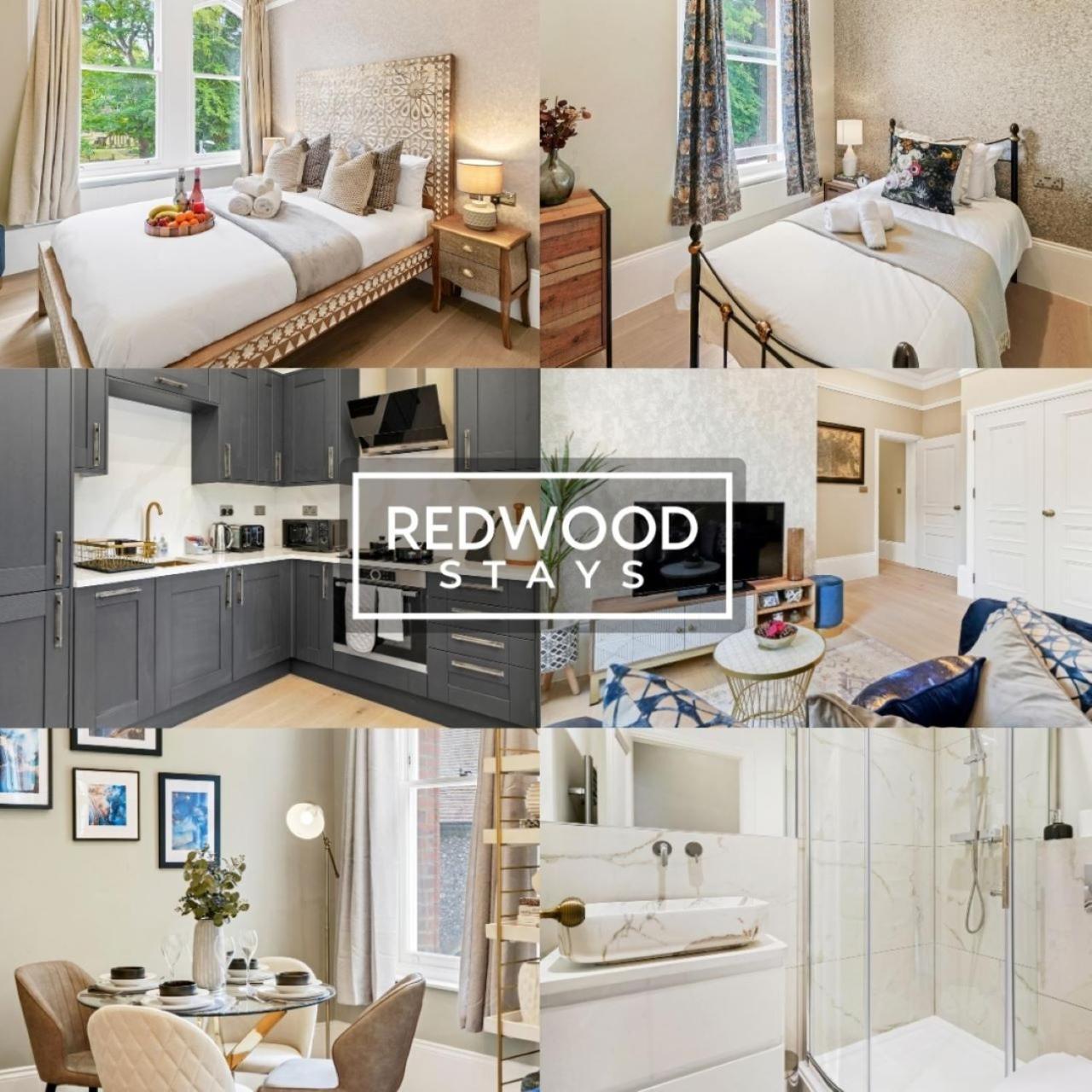 Top Quality 2 Bed 1 Bath Apartments For Contractors By Redwood Stays Reading Exteriör bild